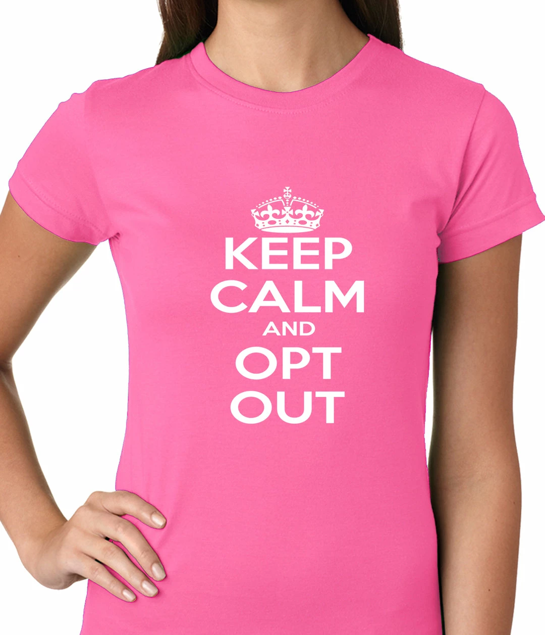 Bewild Keep Calm And Opt Out Of Common Core Ladies T-shirt 7 Bewild Keep Calm And Opt Out Of Common Core Ladies T-shirt