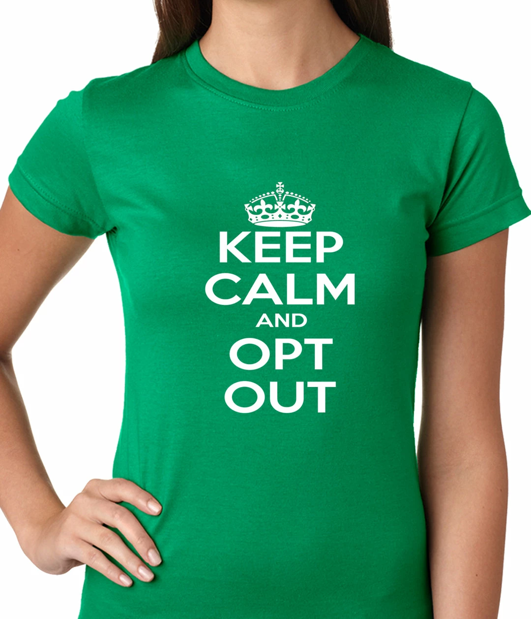Bewild Keep Calm And Opt Out Of Common Core Ladies T-shirt 8 Bewild Keep Calm And Opt Out Of Common Core Ladies T-shirt