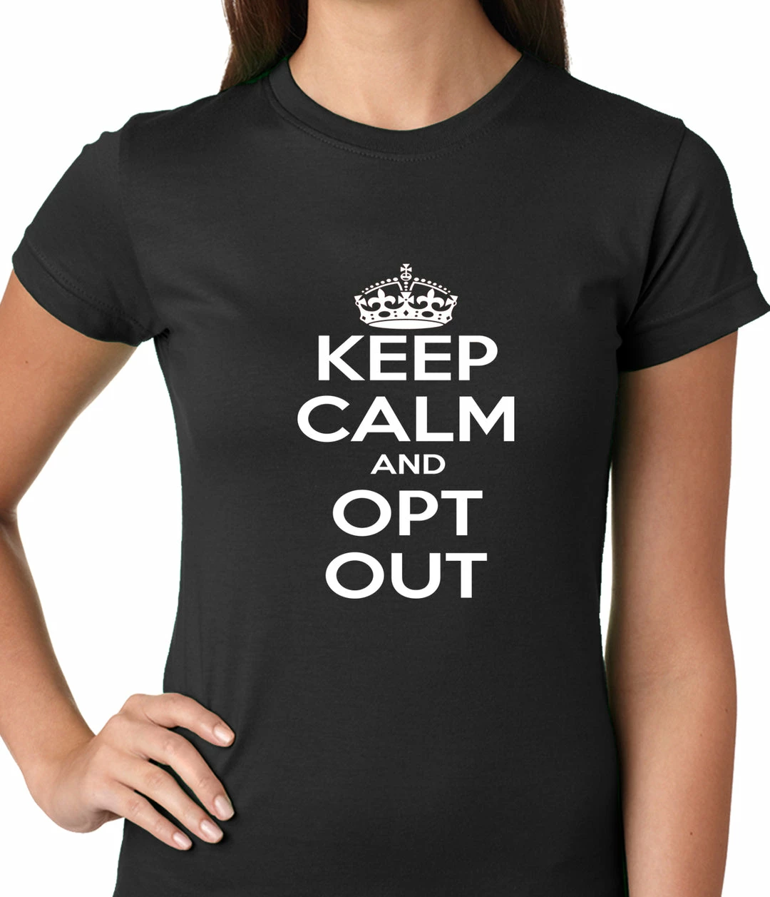 Bewild Keep Calm And Opt Out Of Common Core Ladies T-shirt 4 Bewild Keep Calm And Opt Out Of Common Core Ladies T-shirt