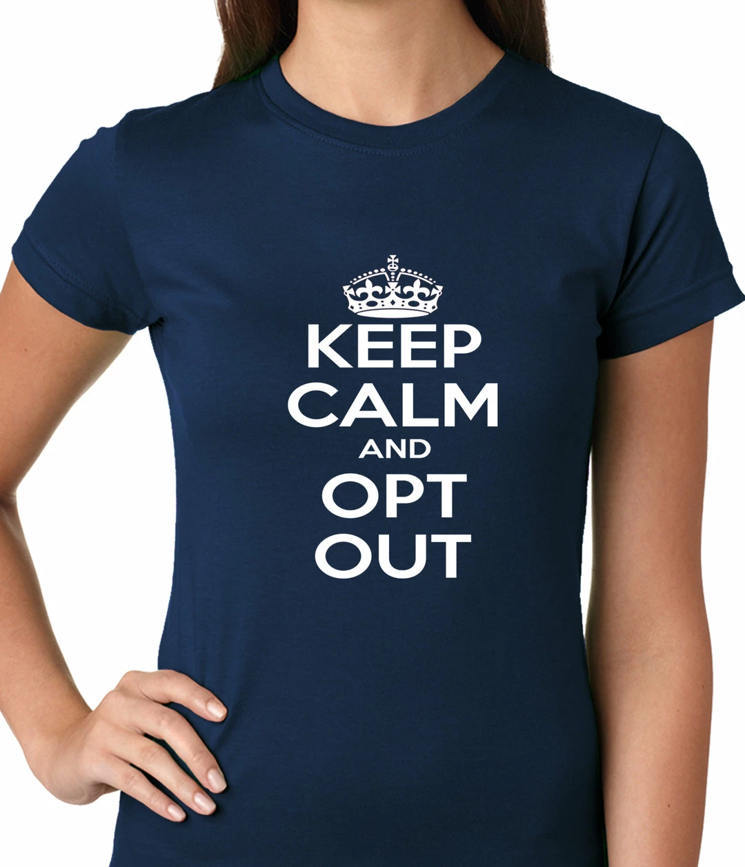 Bewild Keep Calm And Opt Out Of Common Core Ladies T-shirt 10 Bewild Keep Calm And Opt Out Of Common Core Ladies T-shirt