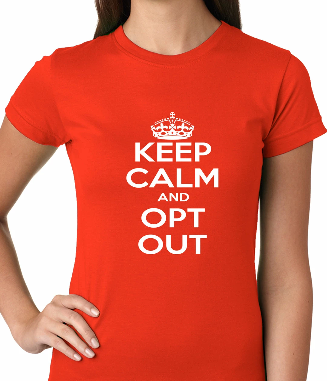 Bewild Keep Calm And Opt Out Of Common Core Ladies T-shirt 11 Bewild Keep Calm And Opt Out Of Common Core Ladies T-shirt
