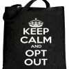 Bewild Keep Calm And Opt Out Of Common Core Tote Bag Cool Funny & Offensive