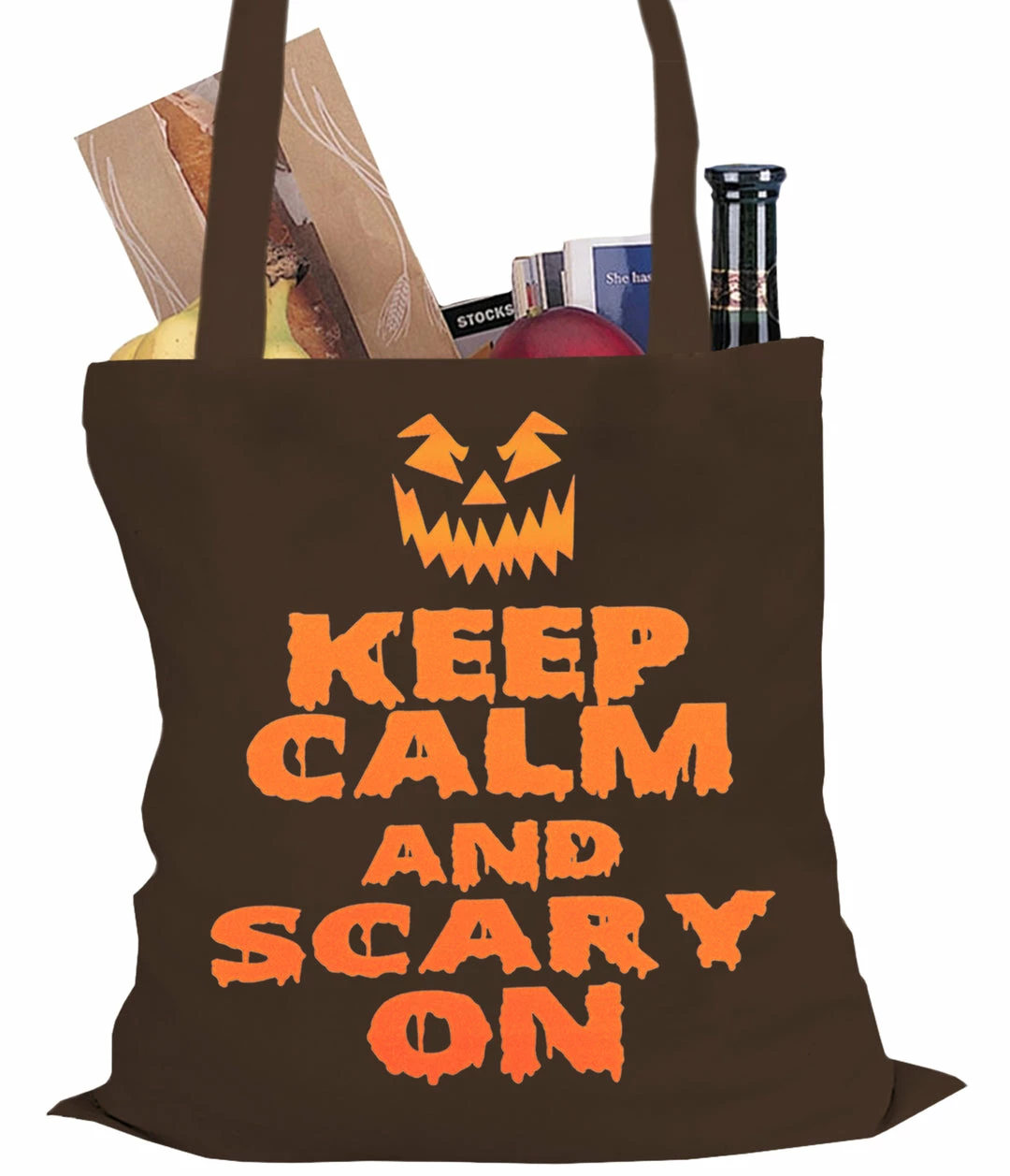 Bewild Halloween Prints Keep Calm And Scary On Funny Halloween Tote Bag 4 Bewild Halloween Prints Keep Calm And Scary On Funny Halloween Tote Bag