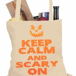 Bewild Halloween Prints Keep Calm And Scary On Funny Halloween Tote Bag 10 Bewild Halloween Prints Keep Calm And Scary On Funny Halloween Tote Bag