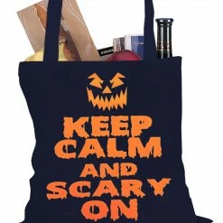 Bewild Halloween Prints Keep Calm And Scary On Funny Halloween Tote Bag 11 Bewild Halloween Prints Keep Calm And Scary On Funny Halloween Tote Bag
