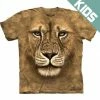 Bewild The Mountain Apparel Kid's Lion Warrior Big Face T-Shirt