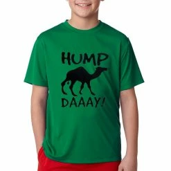 Bewild Cool Funny & Offensive Kids Hump Day Camel T-Shirt