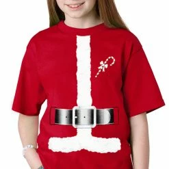 Bewild Kids Santa Claus Costume Tuxedo T-Shirt