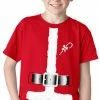 Bewild Kids Santa Claus Costume Tuxedo T-Shirt