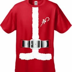 Bewild Kids Santa Claus Costume Tuxedo T-Shirt