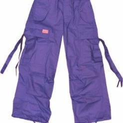 Bewild Kids UFO Kids Unisex Basic UFO Pants (Dark Purple)