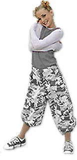 Bewild Kids Unisex Basic UFO Pants (Orange)