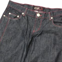 Bewild Kikgirl Jeans - KikGirl 26" Deluxe Wideleg Pants (Black Denim) 20 Bewild Kikgirl Jeans - KikGirl 26