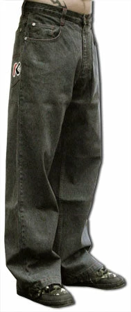 Bewild Kikwear Jeans - Kikwear 23" Black Bull Denim Wash Pants