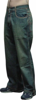 Bewild Kikwear 23" Bottom Antique Wash Vintage Denim Jeans - 28 Inch Waist