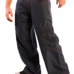 Bewild Kikwear 23" Microsuede Cargo Pants (Charcoal Grey)