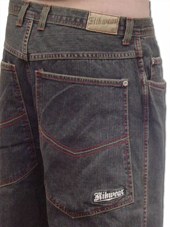 Bewild Kikwear Jeans - Kikwear 26" Deluxe Black Vintage Jeans 5 Bewild Kikwear Jeans - Kikwear 26" Deluxe Black Vintage Jeans