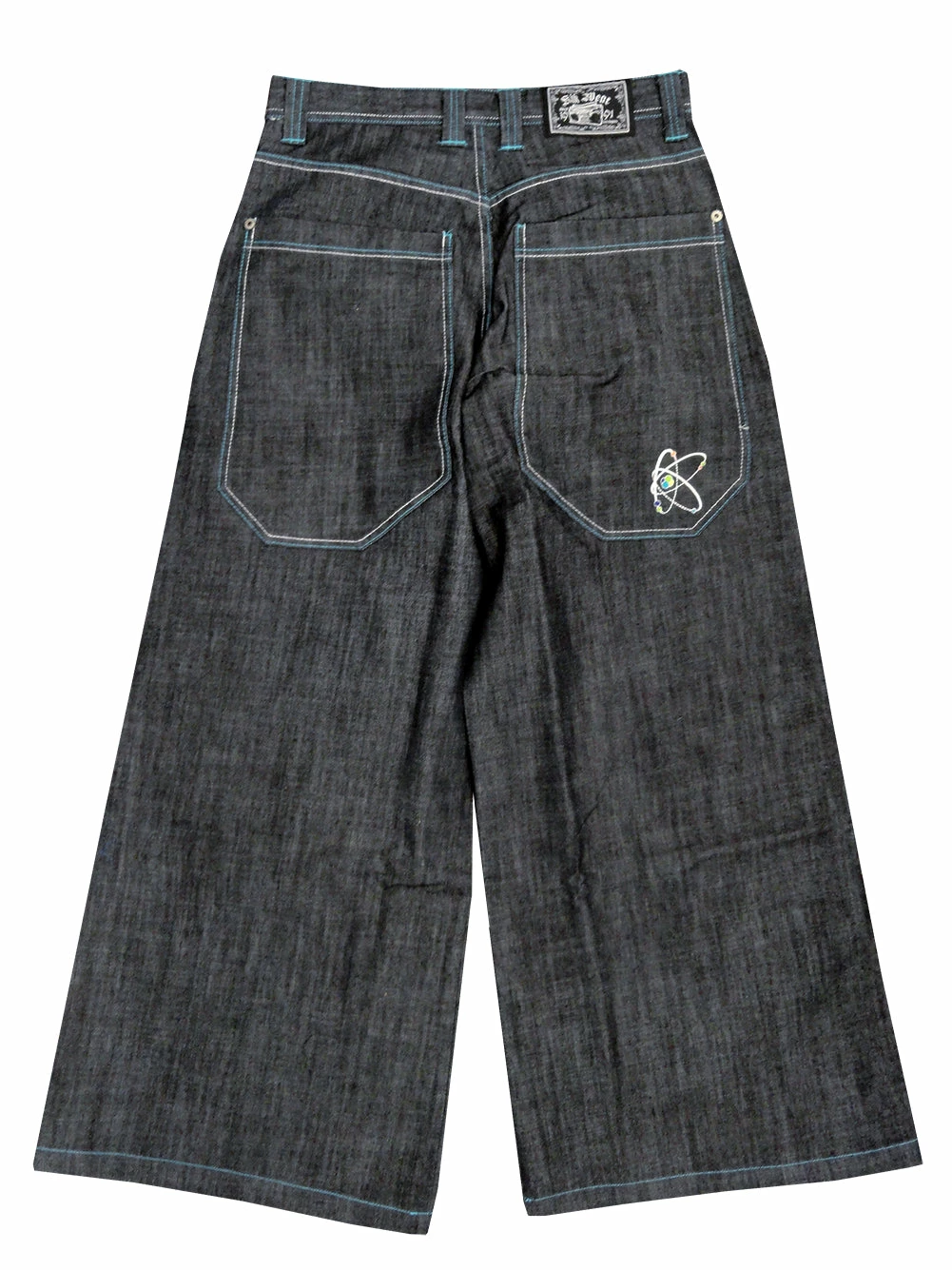 Bewild Kikwear Jeans - Kikwear 32" Bottom Super Deluxe Wide Leg Pant (Black Denim) 10 Bewild Kikwear Jeans - Kikwear 32" Bottom Super Deluxe Wide Leg Pant (Black Denim)