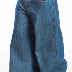 Bewild Sales 37 Bewild Kikwear Jeans - Kikwear 32" Bottom Super Deluxe Wide Leg Pant (Blue Denim)