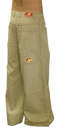 Bewild Kikwear 32" Soft Twill "Old Skool" Pants (Khaki)