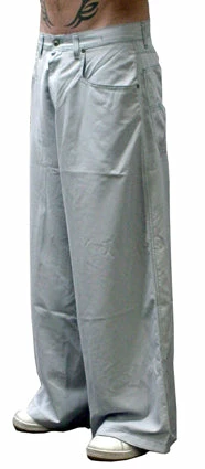 Bewild Kikwear 32" Super Deluxe Microsuede Widelegs (Light Grey)