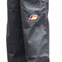 Bewild Kikwear 32'' Twill Old Skool Pants (Charcoal Grey)