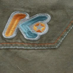 Bewild Kikwear 32'' Twill Old Skool Pants (Olive)