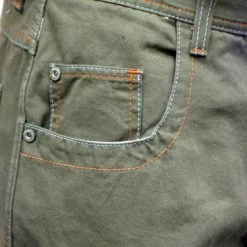 Bewild Kikwear 32'' Twill Old Skool Pants (Olive)