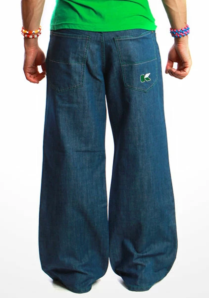 Bewild Kikwear Jeans - Kikwear Blue Denim Epik Chill Pant (23 Inch Bottom) 7 Bewild Kikwear Jeans - Kikwear Blue Denim Epik Chill Pant (23 Inch Bottom)