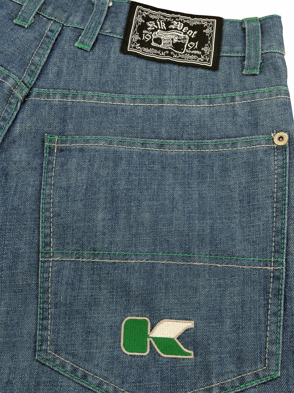 Bewild Kikwear Jeans - Kikwear Blue Denim Epik Chill Pant (23 Inch Bottom) 12 Bewild Kikwear Jeans - Kikwear Blue Denim Epik Chill Pant (23 Inch Bottom)