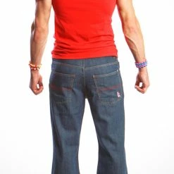 Bewild Kikwear Blue Denim Epik Chillax Pants (20 Inch Bottom)