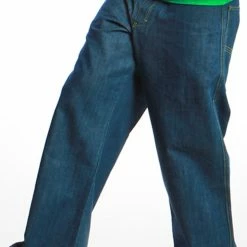 Bewild Kikwear Blue Denim Stash Pocket Supreme Pants (26 Inch Bottom)