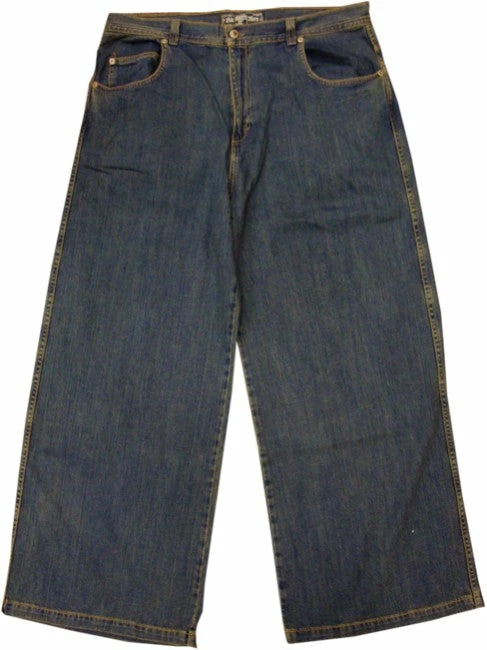 Bewild Kikwear Jeans - Kikwear Unisex 28'' Bottom Pants (Denim) 6 Bewild Kikwear Jeans - Kikwear Unisex 28'' Bottom Pants (Denim)