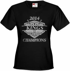 Bewild Kings Hockey 2014 Champions Champions Girl's T-Shirt Sport Inspiration