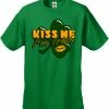 Bewild Kiss Me I'm Irish Shamrock Men's T-Shirt