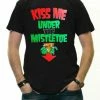 Bewild Kiss Me Under The Mistle Toe Christmas T-Shirt