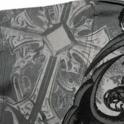 Bewild Konflic Celtic Cross T-Shirt (Charcoal Grey)