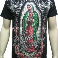Bewild Konflic Clothing "Vision Of Guadalupe" T-Shirt (Black)