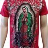 Bewild Konflic Clothing "Vision Of Guadalupe" T-Shirt (Red)