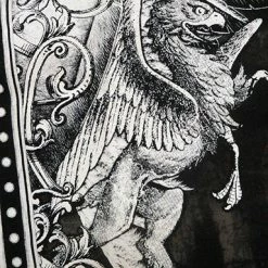 Bewild Konflic Mens Giant Cross Muscle T-Shirt (Black)