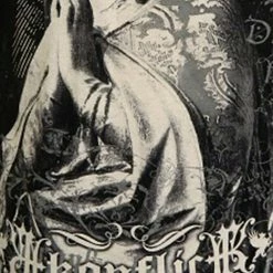 Bewild Konflic The Virgin Mary Men's T-Shirt (Black)