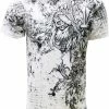 Bewild Konflic Triple Fleur De Lis T-Shirt (White) 1 Bewild Konflic Triple Fleur De Lis T-Shirt (White)
