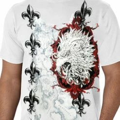 Bewild Konflic White Eagle Of Death Men's T-Shirt (White)