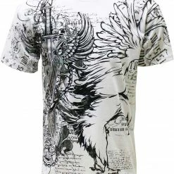 Bewild Konflic Winged Sword T-shirt (White)