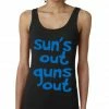 Bewild Cool Funny & Offensive LADIES Sun's Out Guns Out Tank 1 Bewild Cool Funny & Offensive LADIES Sun's Out Guns Out Tank