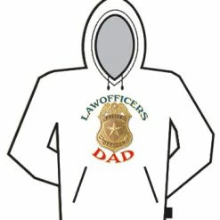 Bewild Positive Reinforcement Law Officers Dad Hoodie