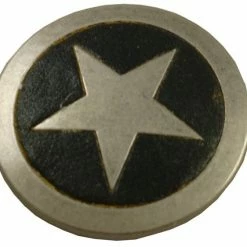 Bewild Belt Buckles Leather Accent Star Belt Buckle With FREE Leather Belt
