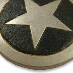 Bewild Belt Buckles Leather Accent Star Belt Buckle With FREE Leather Belt