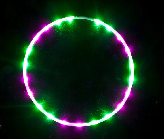 Bewild Neon & Black Light Accessories Led Hula Hoop - Light Up Rave And Dance Hula Hoop With 36 Led Lights 6 Bewild Neon & Black Light Accessories Led Hula Hoop - Light Up Rave And Dance Hula Hoop With 36 Led Lights