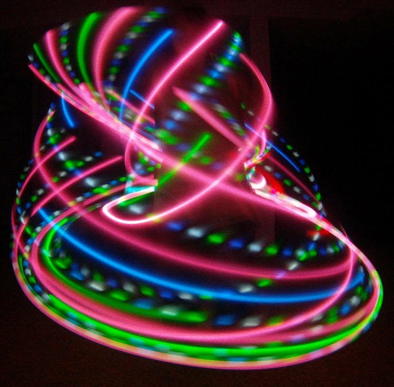 Bewild Neon & Black Light Accessories Led Hula Hoop - Light Up Rave And Dance Hula Hoop With 36 Led Lights 7 Bewild Neon & Black Light Accessories Led Hula Hoop - Light Up Rave And Dance Hula Hoop With 36 Led Lights